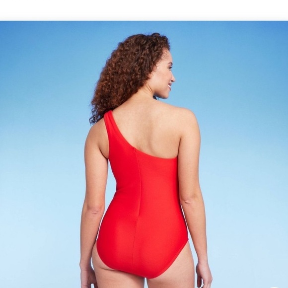 Women’s medium coverage one shoulder tummy control Kona Sol swim - Picture 2 of 3